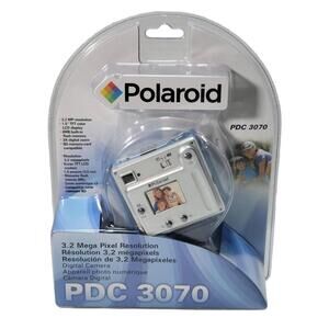 Polaroid PDC 3070 3.2 Mega Pixel Digital Camera with Case NEW NOS SEALED